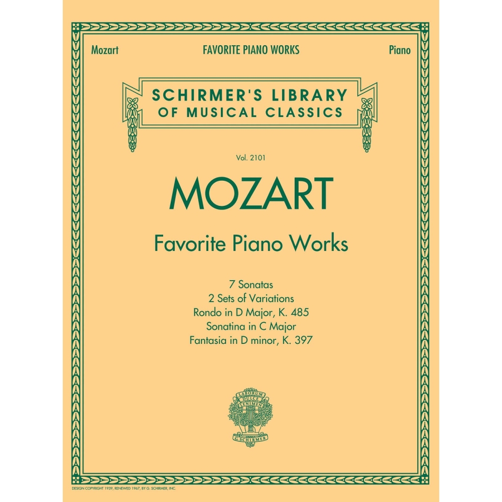 Mozart - Favorite Piano Works