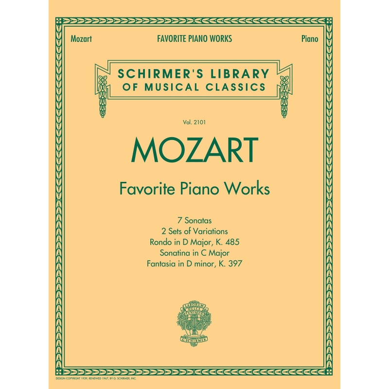 Mozart - Favorite Piano Works