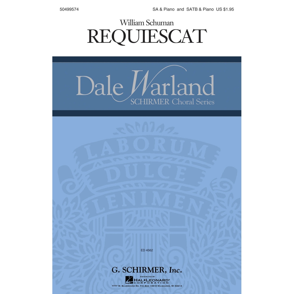 Schuman, William - Requiescat