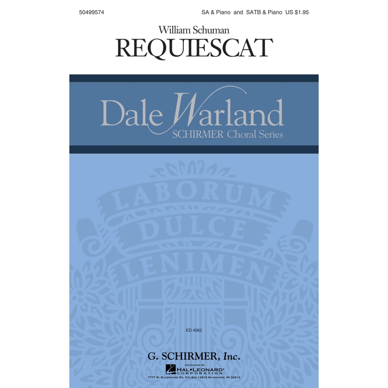 Schuman, William - Requiescat