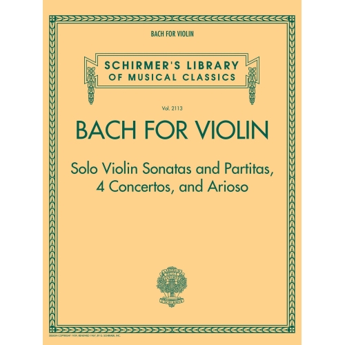 Bach for Violin