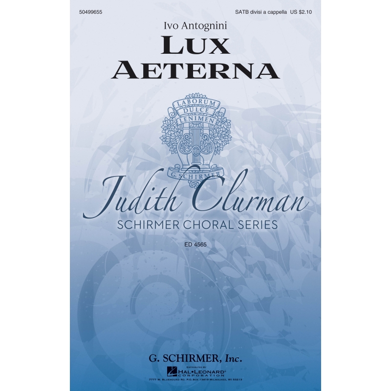 Antognini, Ivo - Lux Aeterna