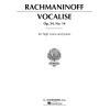 Rachmaninov, Sergei - Vocalise Op. 34, No. 14