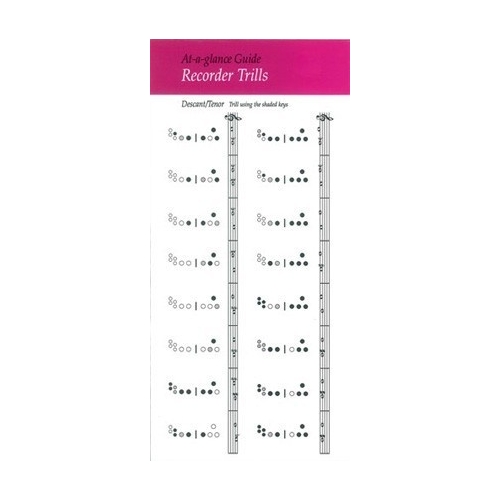 At A Glance Recorder Trills