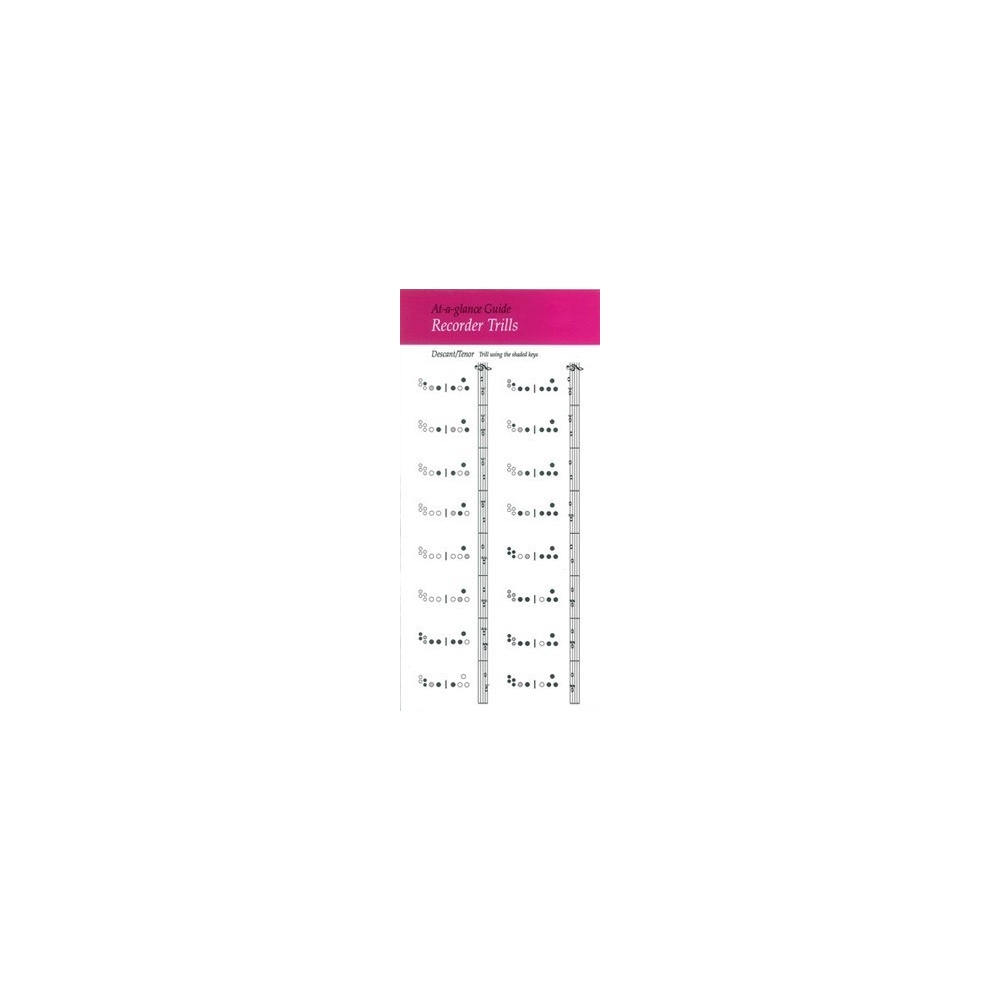 At A Glance Recorder Trills