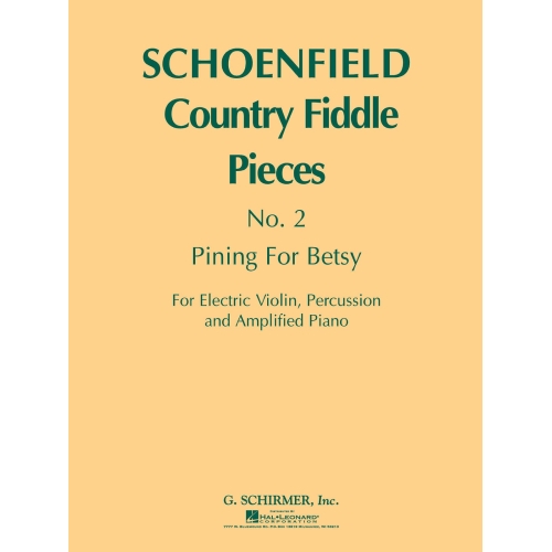 Schoenfeld, Paul - Pining...