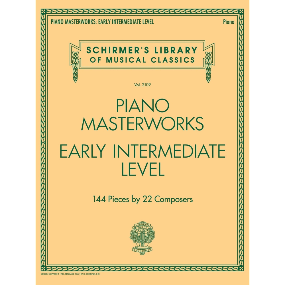 Piano Masterworks - Early Intermediate Level