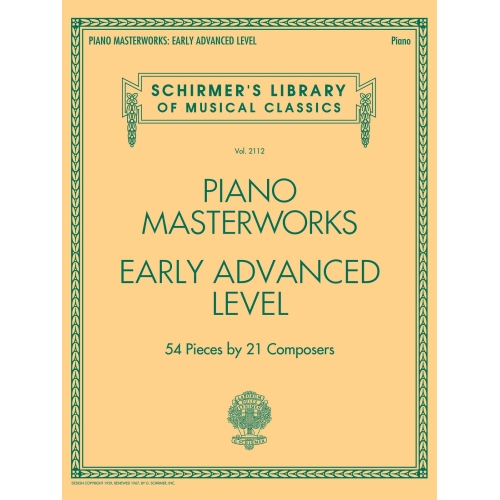 Piano Masterworks - Early Advanced Level