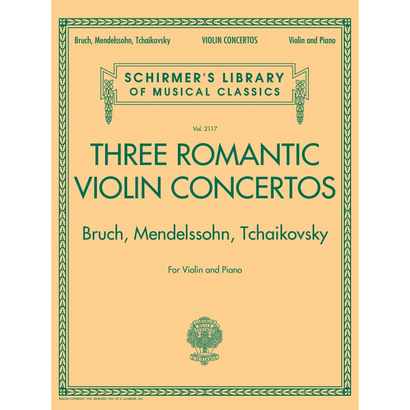 3 Romantic Violin Concertos: Bruch, Mendelssohn, Tchaikovsky