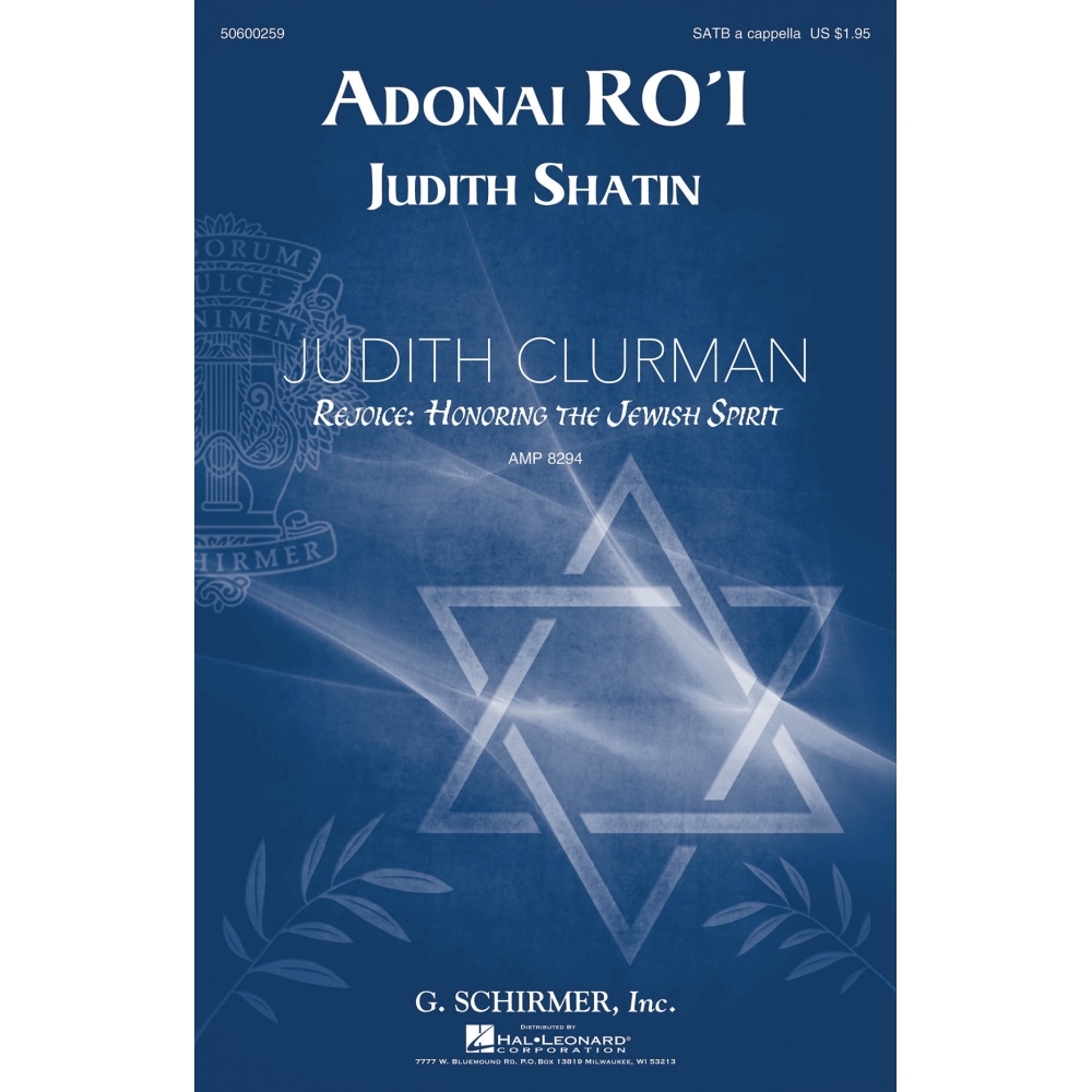 Shatin, Judith - Adonai Ro'i