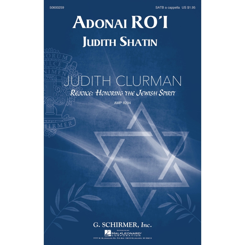 Shatin, Judith - Adonai Ro'i