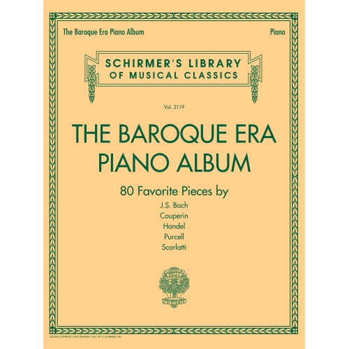 The Baroque Era Piano Album
