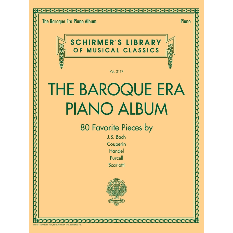 The Baroque Era Piano Album -