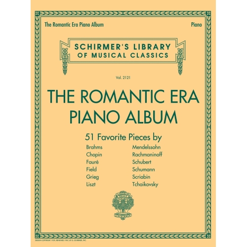 The Romantic Era Piano Album