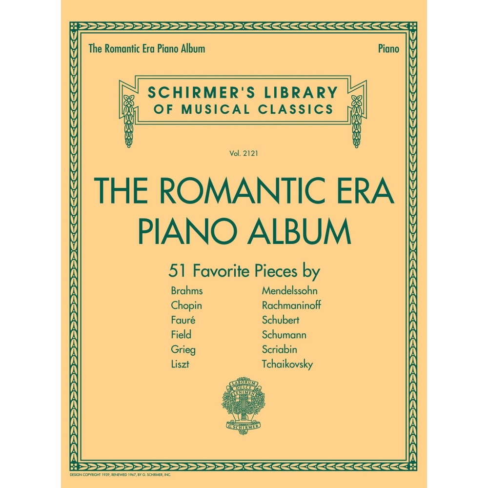 The Romantic Era Piano Album