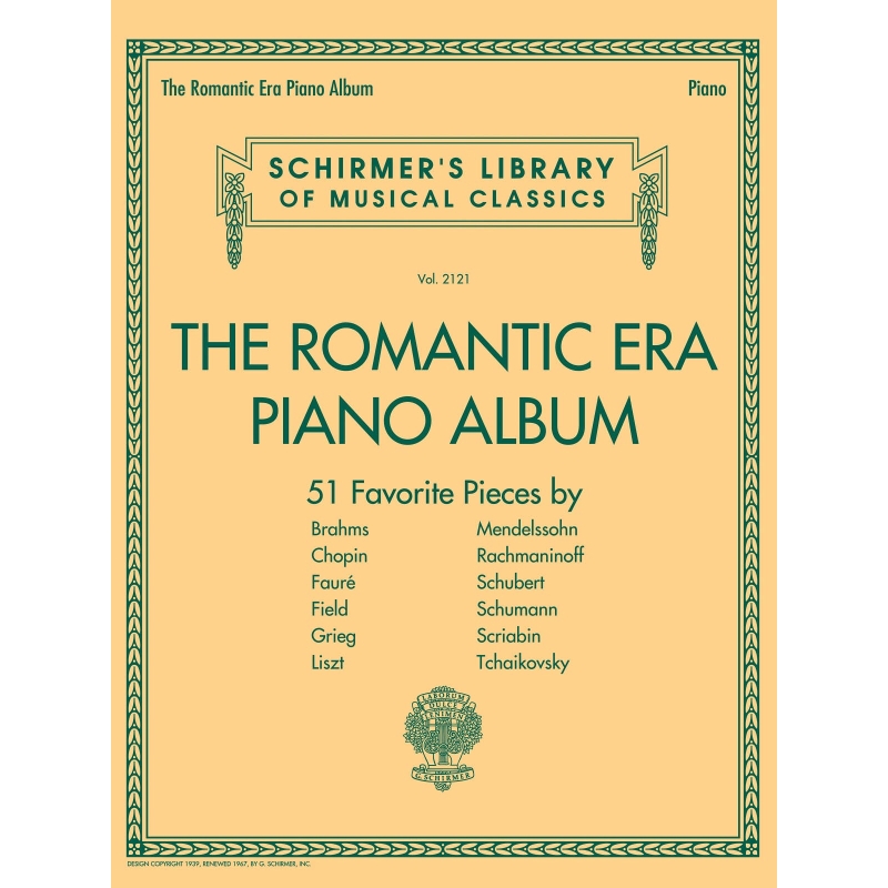 The Romantic Era Piano Album