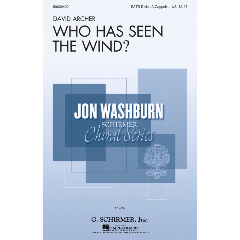 Archer, David - Who Has Seen the Wind?