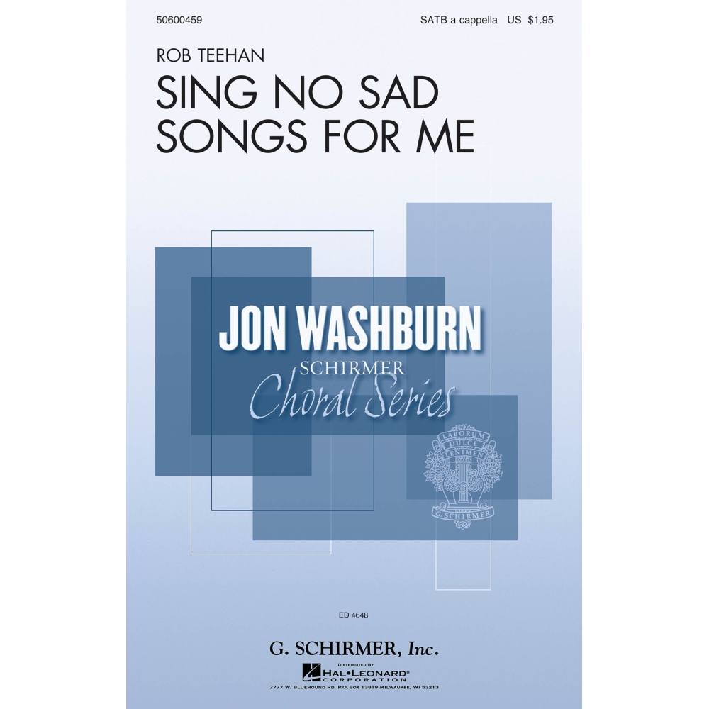 Teehan, Rob - Sing No Sad Songs for Me