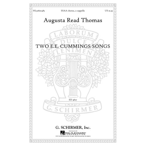Two E.E. Cummings Songs