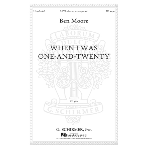 Moore, Ben - When I was...
