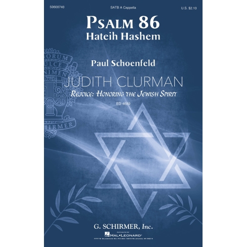 Schoenfeld, Paul - Psalm 86
