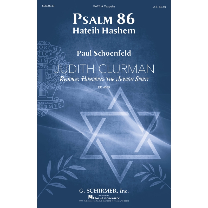 Schoenfeld, Paul - Psalm 86