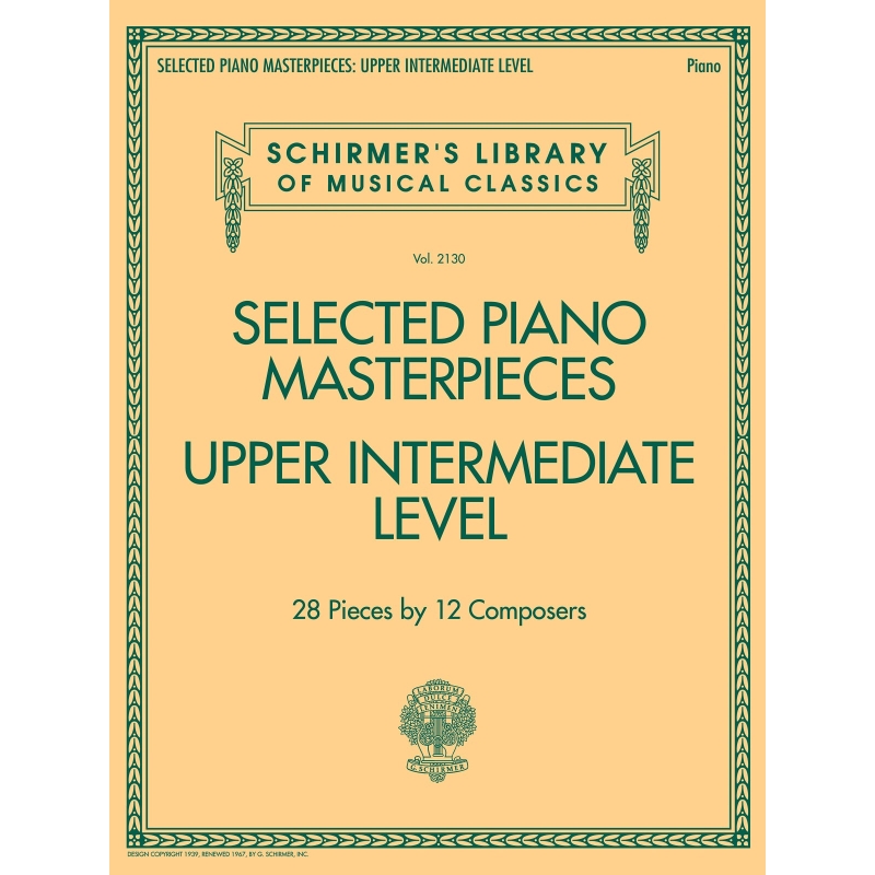 Selected Piano Masterpieces - Upper Intermediate