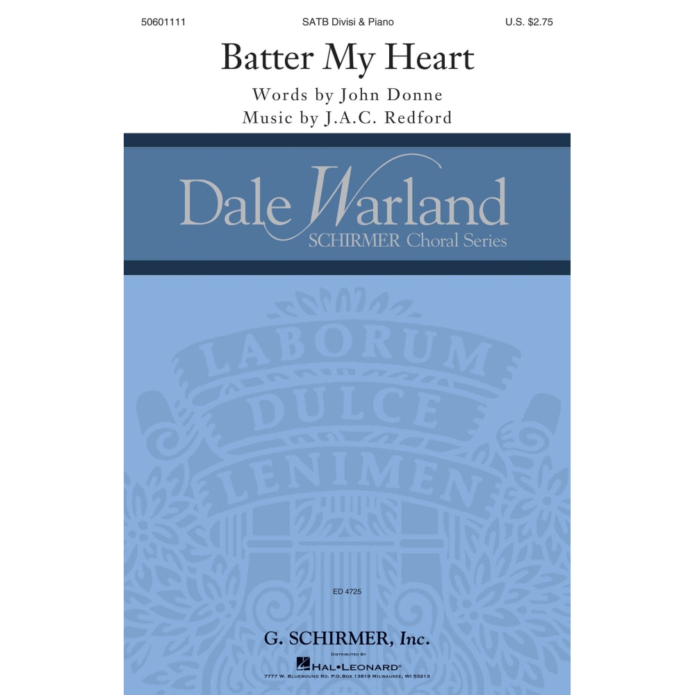 Redford, J.A.C. - Batter My Heart