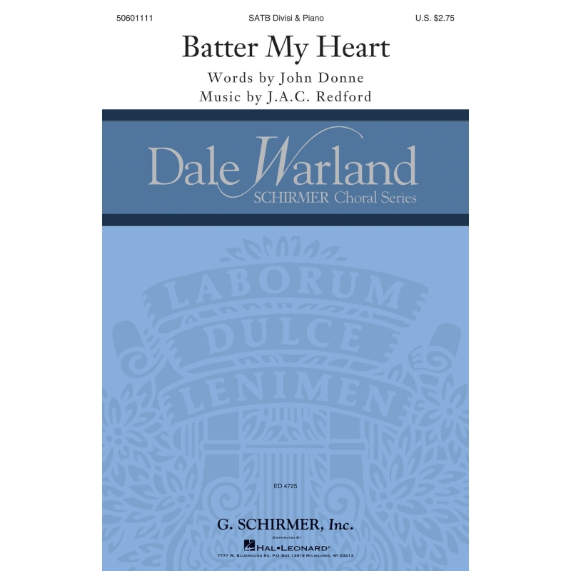 Redford, J.A.C. - Batter My Heart