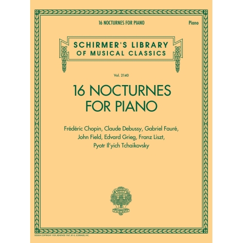 16 Nocturnes for Piano