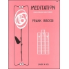 Bridge, Frank - Three Pieces for Violin and Piano. Meditation