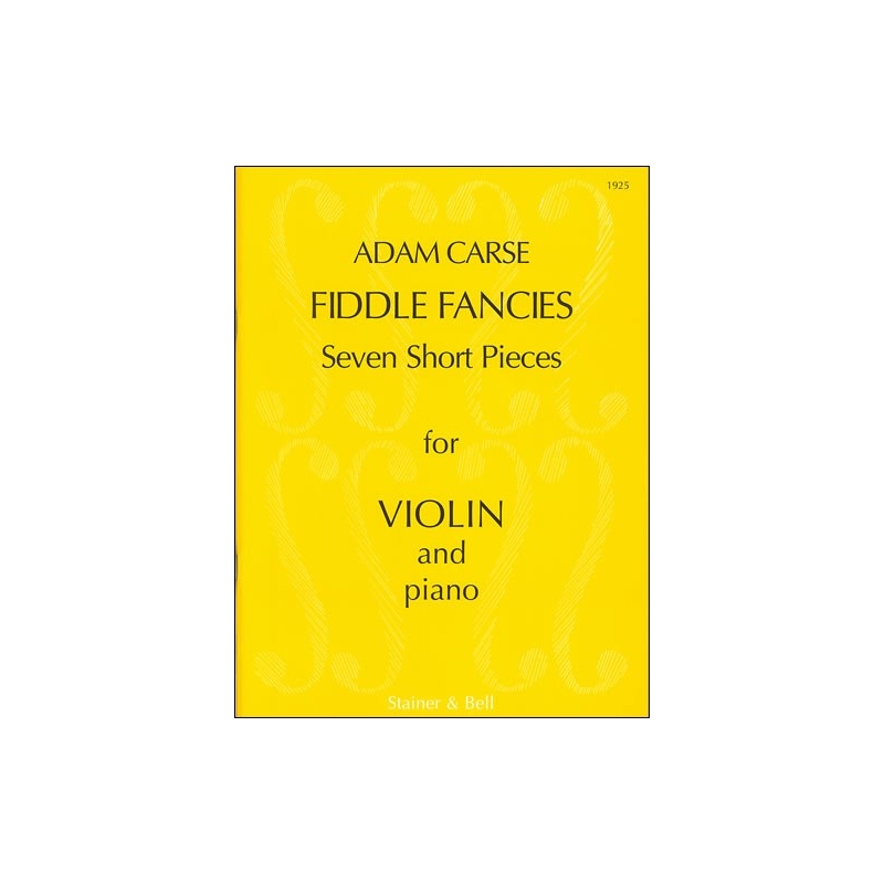 Carse, Adam - Fiddle Fancies: Violin part and Piano part