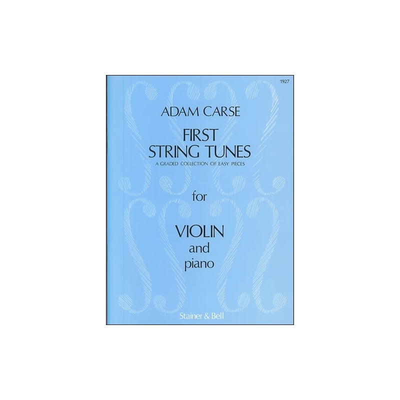 Carse, Adam - First String Tunes: Violin part and Piano part
