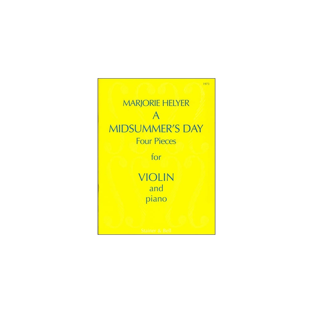 Heller, Marjorie - Midsummer's Day for Violin and Piano