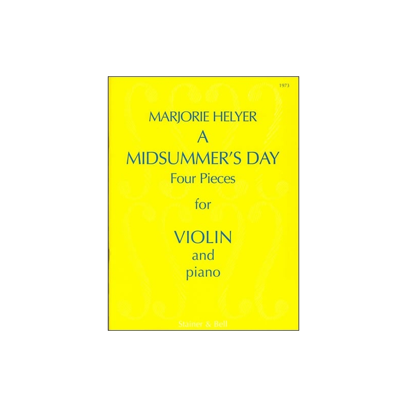 Heller, Marjorie - Midsummer's Day for Violin and Piano