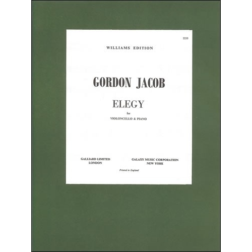Jacob, Gordon - Elegy for...