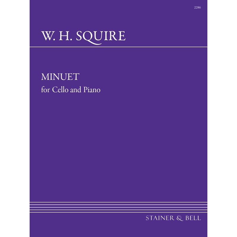 Squire, William - Minuet for Cello and Piano