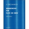 Grechaninoff, Alexander - Brimborions for Flute and Piano