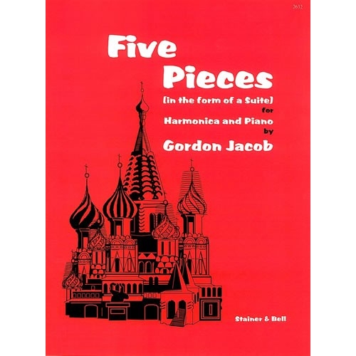 Jacob, Gordon - Five Pieces in the form of a Suite for Harmonica and Piano