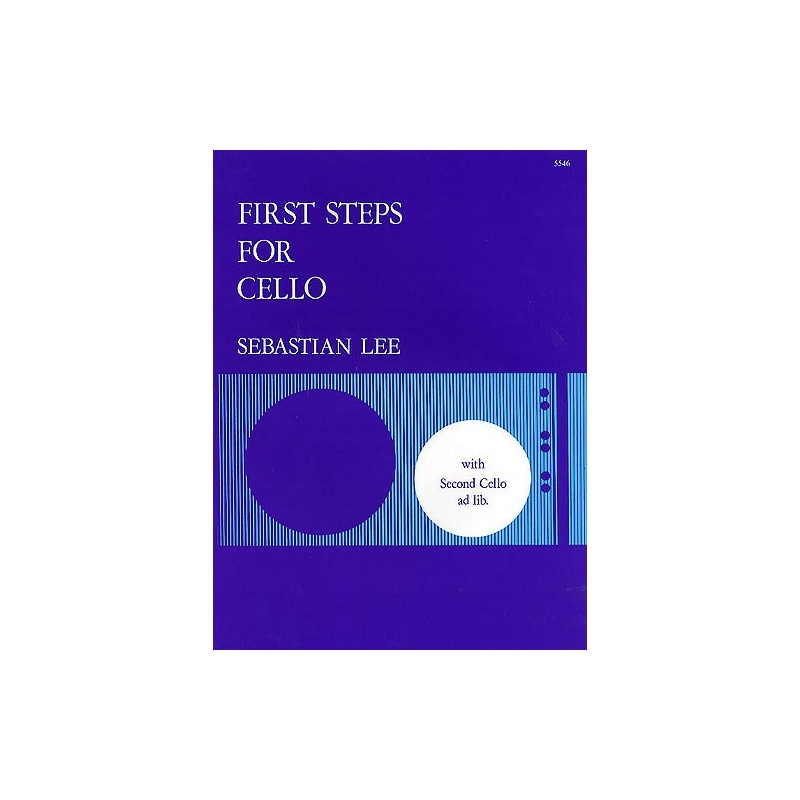 Lee, Sebastian - First Steps for One or Two Cellos, Op. 101