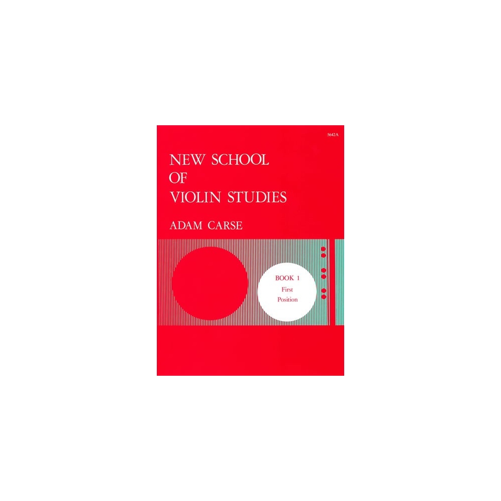 Carse, Adam - New School of Violin Studies. Book 1