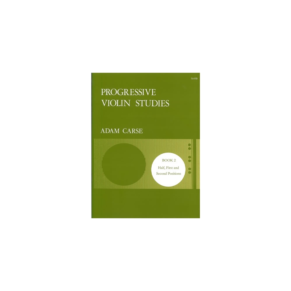 Carse, Adam - Progressive Violin Studies. Book 2