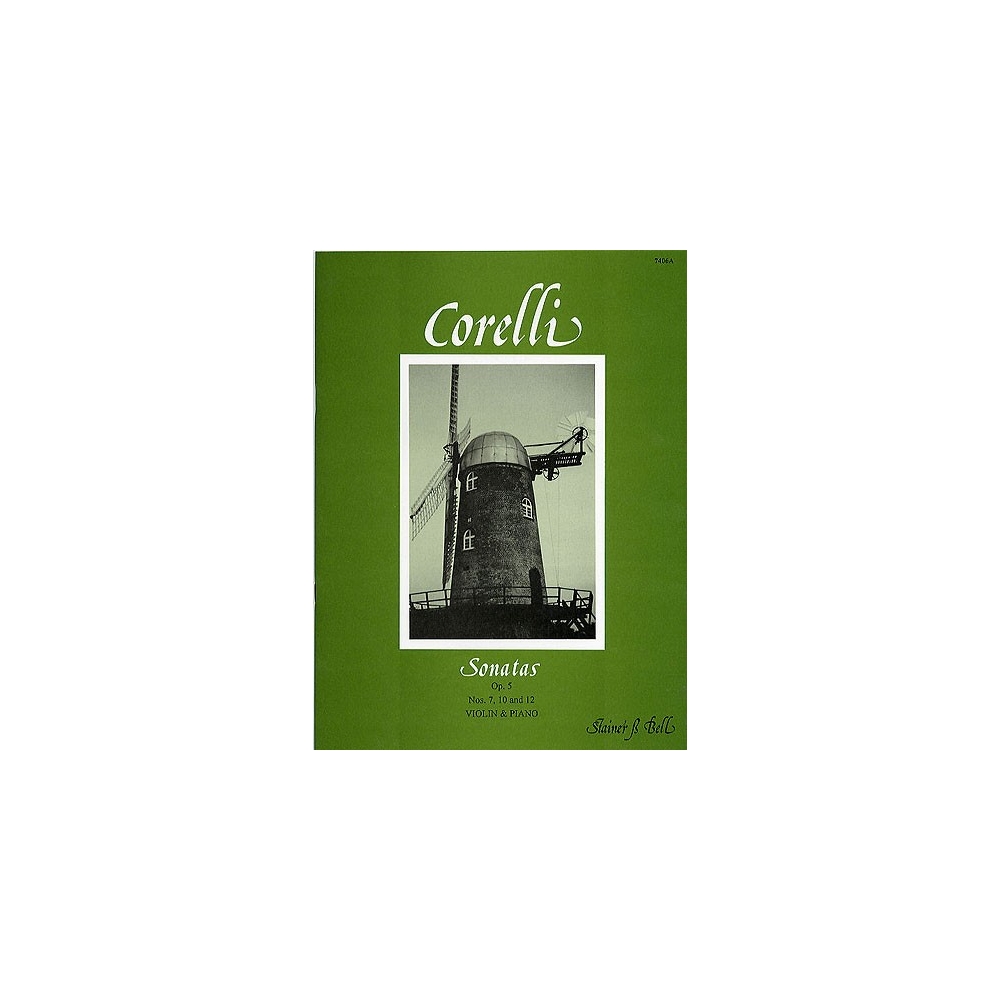 Corelli, Arcangelo - Sonatas, Op. 5 with Keyboard. Nos 7, 10 and 12 (ed. Jensen)