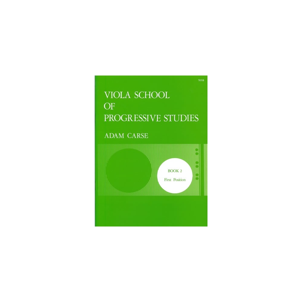 Carse, Adam - Viola School of Progressive Studies. Book 2