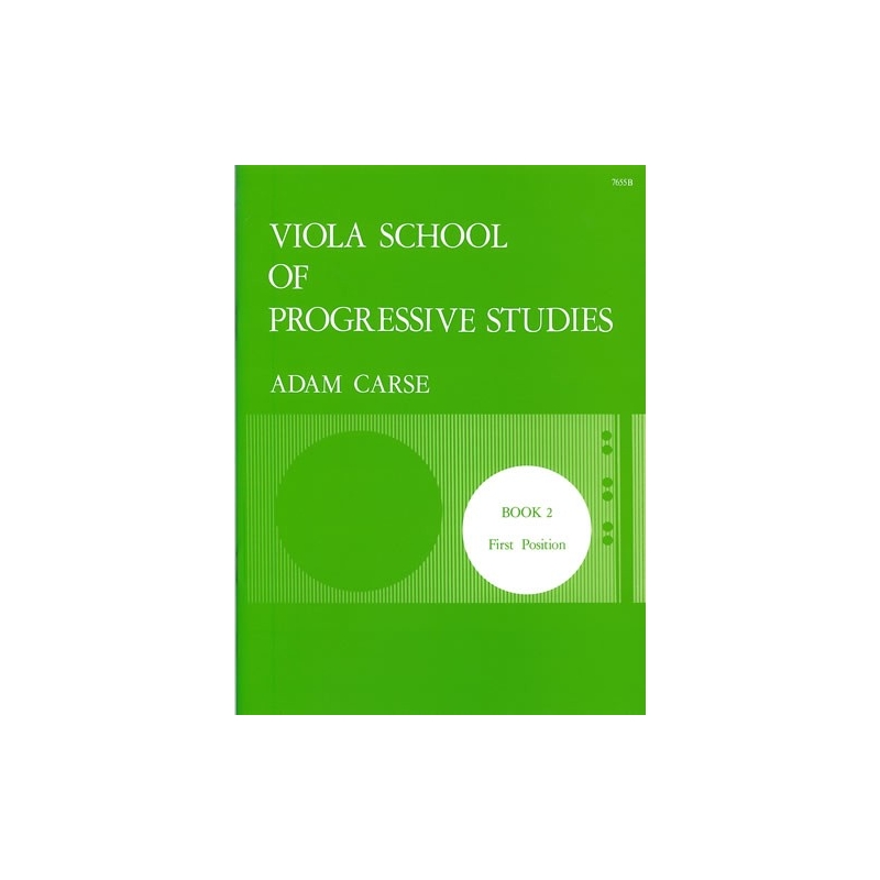 Carse, Adam - Viola School of Progressive Studies. Book 2