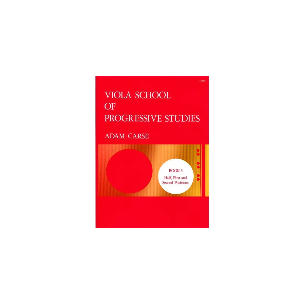 Carse, Adam - Viola School of Progressive Studies. Book 3