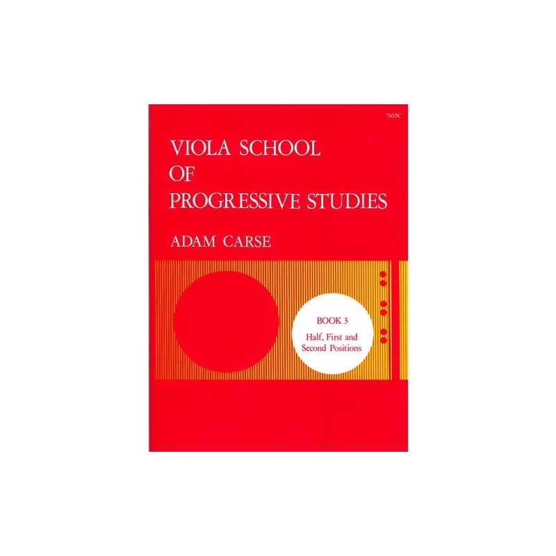 Carse, Adam - Viola School of Progressive Studies. Book 3