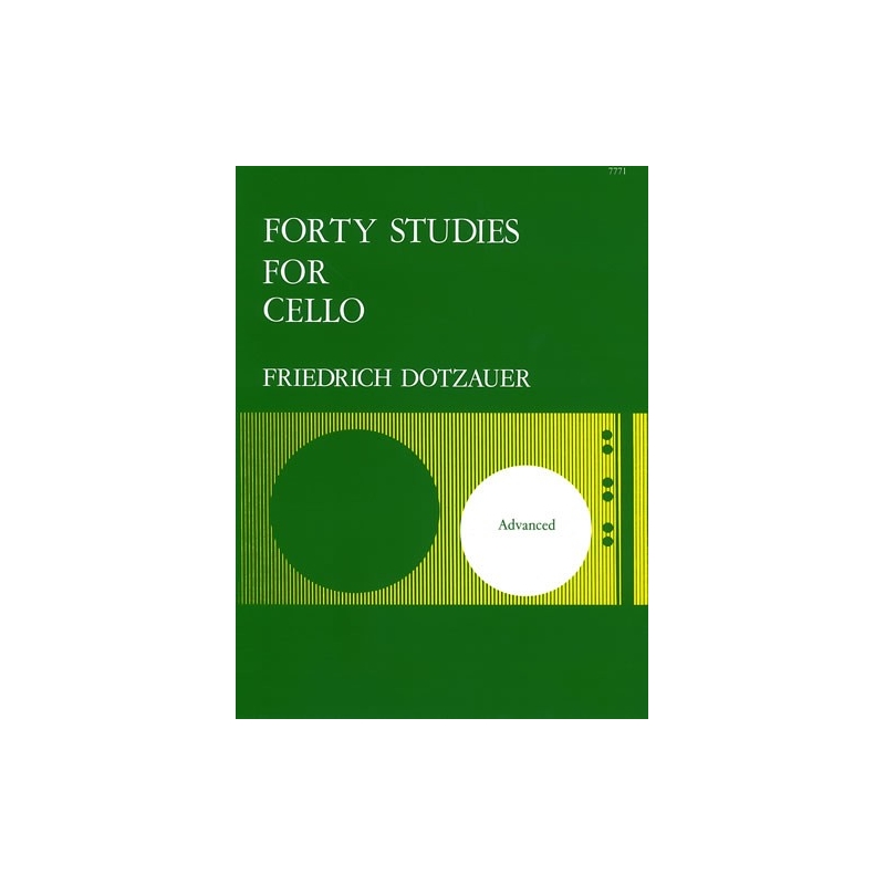 Dotzauer, Friedrich - 40 Studies for Cello