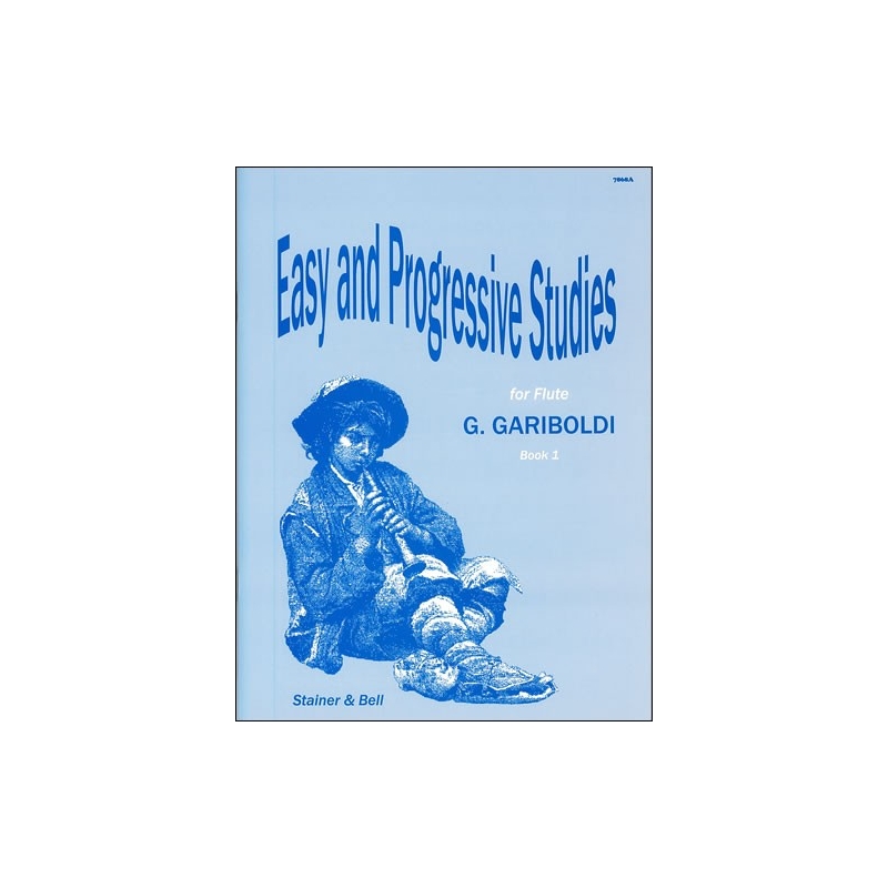 Gariboldi , Giovanni - Thirty Easy and Progressive Studies for Flute. Book 1