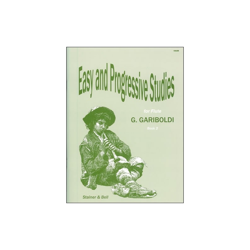 Gariboldi , Giovanni - Thirty Easy and Progressive Studies for Flute. Book 2